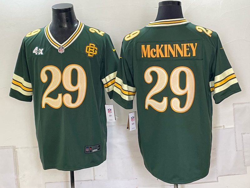 Men Green Bay Packers #29 Xavier McKinney Rivalries Nike 2026 NFL Game Jersey 0909003->green bay packers->NFL Jersey
